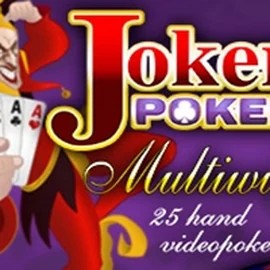 25H Joker Poker (Espresso) slot logo by Espresso Games at Level up Casino