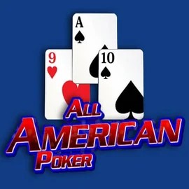 All American Poker by RTG (Reel Time Gaming), showcased at levelsupcasino.org – game logo