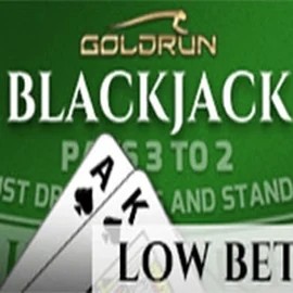 Blackjack Low Bets slot logo by Holland Power Gaming at Level up Casino