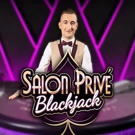 Blackjack Salon Privé casino game by Ezugi – featured logo at Level up Casino