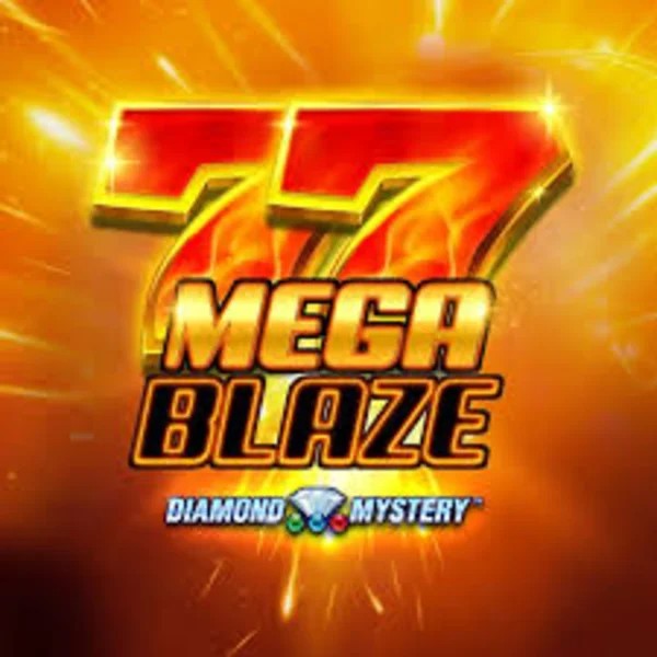 Diamond Mystery Mega Blaze logo by Greentube Level up Casino