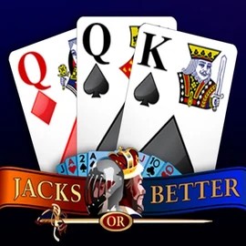 Jacks or Better (Origins) slot logo by Playtech at Level up Casino