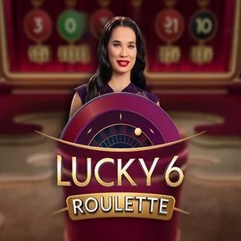 Lucky 6 Roulette logo – Live Casino by Pragmatic Play at Level up Casino