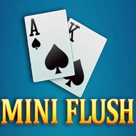 Mini Flush logo by TaDa Gaming at Level up Casino