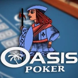 Try Oasis Poker slot by Nucleus Gaming on levelsupcasino.org – logo image