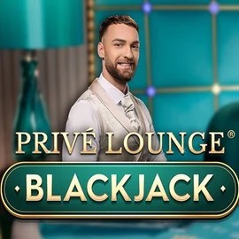Privé Lounge Blackjack online game logo by Pragmatic Play on levelsupcasino.org