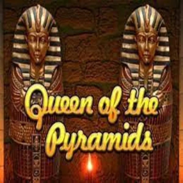Queen of the Pyramids casino game by Playtech – featured logo at Level up Casino