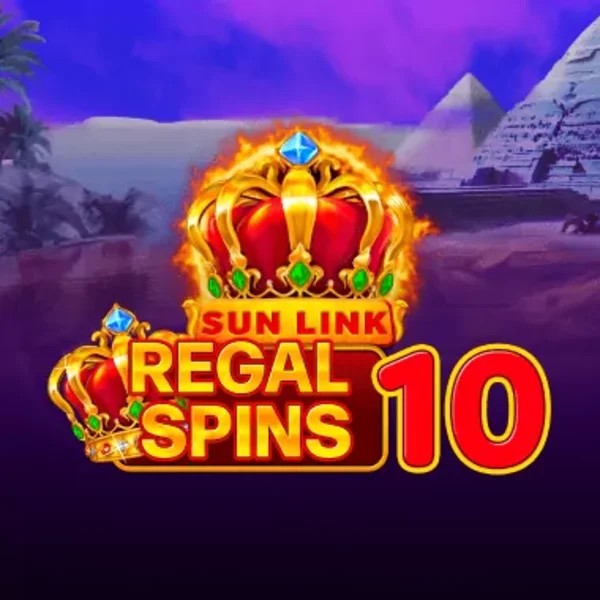 Enjoy Regal Spins 10 by PatePlay – logo hosted on levelsupcasino.org