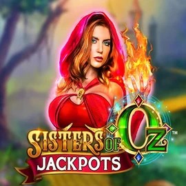 Sisters Of Oz Jackpots casino game by Triple Edge Studios – featured logo at Level up Casino